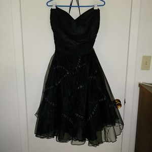 Torrid DC Formal Catwoman Organza Dress